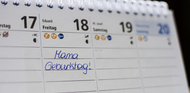 Einen Geburtstagskalender Selbst Gestalten Oble Medienblog